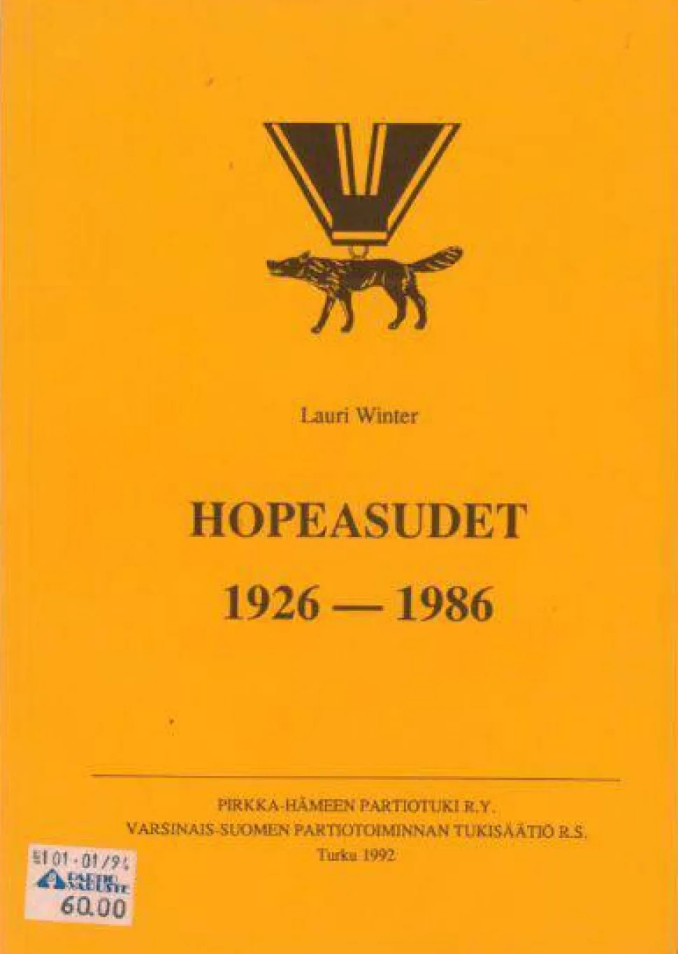 Scandinavian Outdoor Hopeasudet 1926-1986