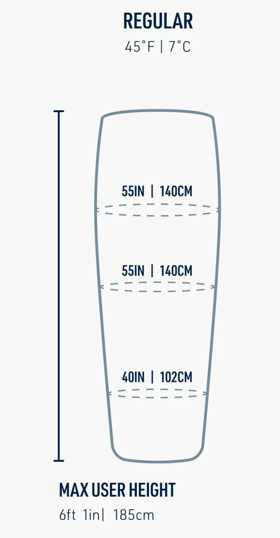 Sea To Summit Traveller Down Sleeping Bag 7°C Regular