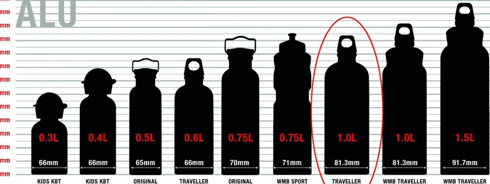 Sigg 1,0 Traveller Smoked Pearl