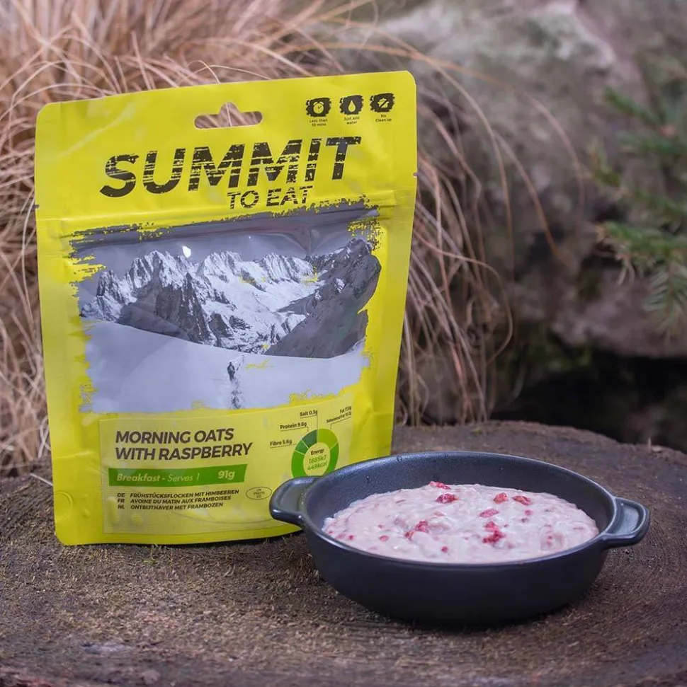 Summit To Eat Morning Oats With Raspberry