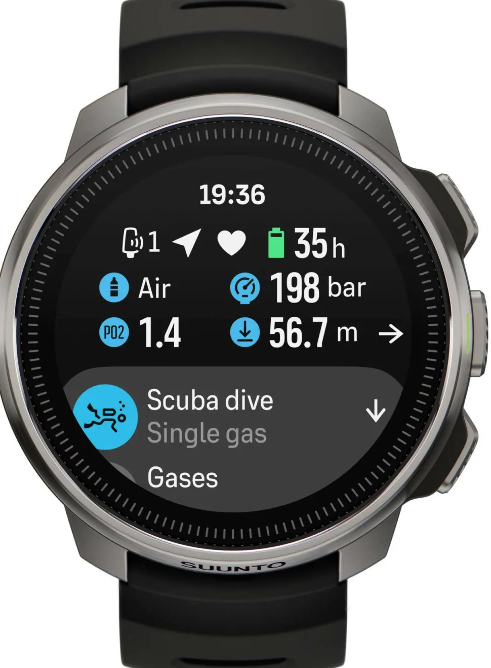 Suunto Ocean Steel Black