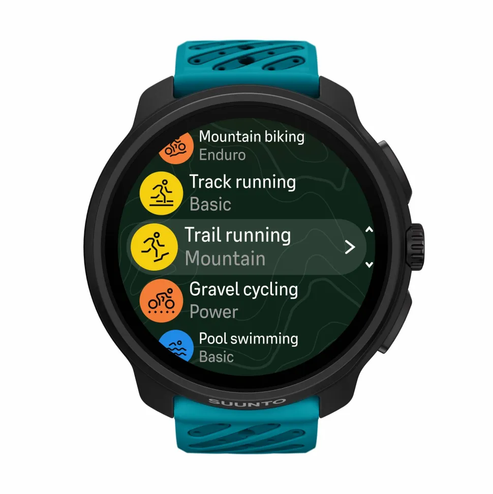 Suunto Race 2 Stainless Steel Wave Blue