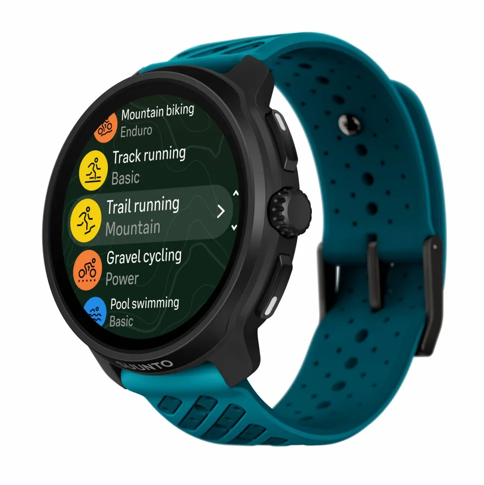 Suunto Race 2 Stainless Steel Wave Blue