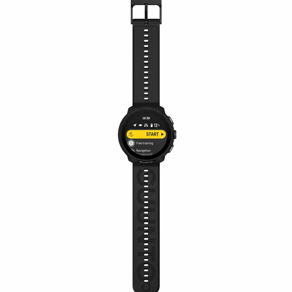Suunto Run All Black With Silicone Strap