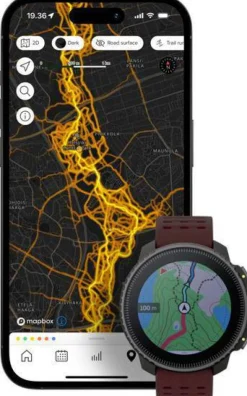 Suunto Vertical Stainless Steel Black/Ruby