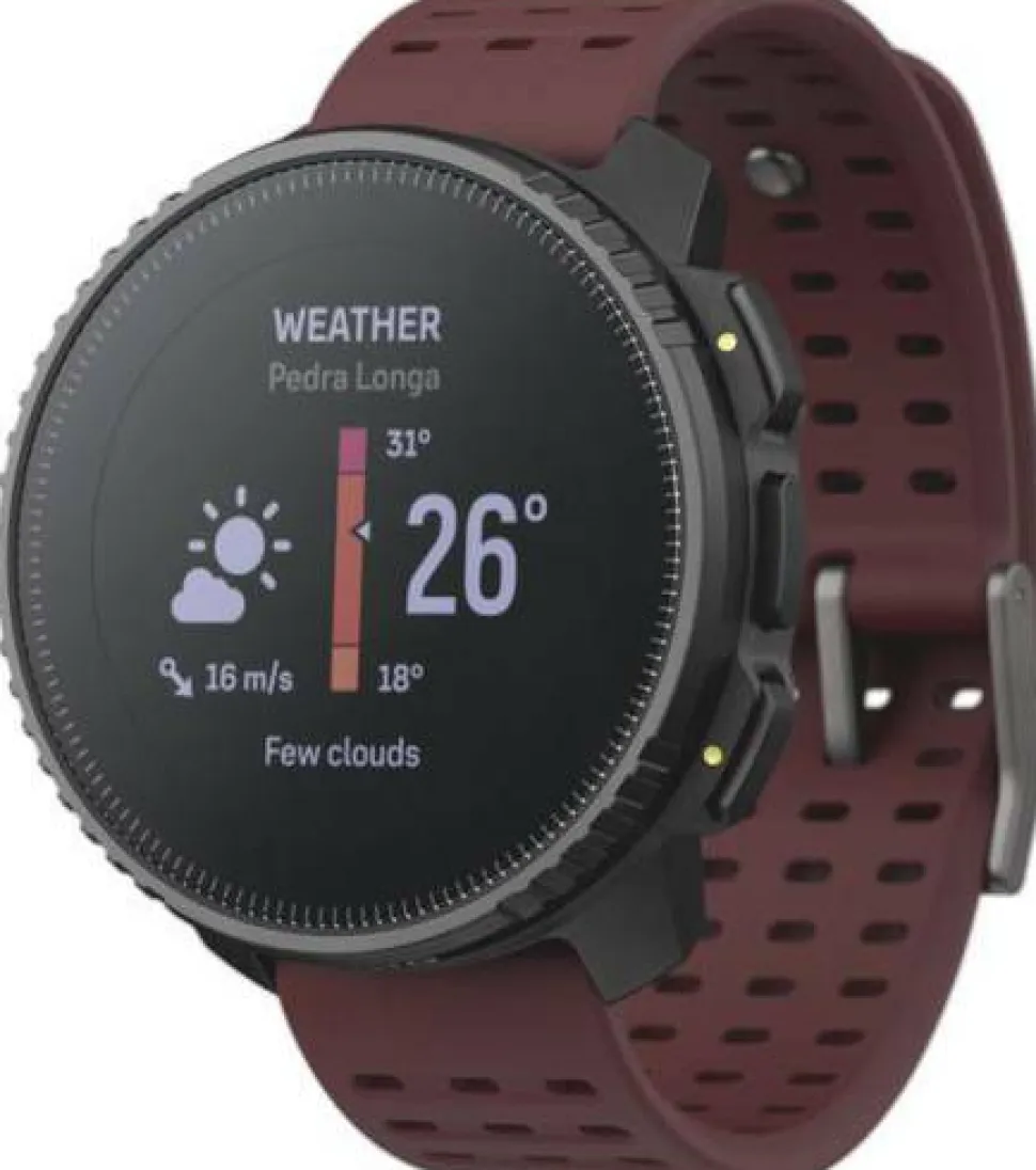 Suunto Vertical Stainless Steel Black/Ruby