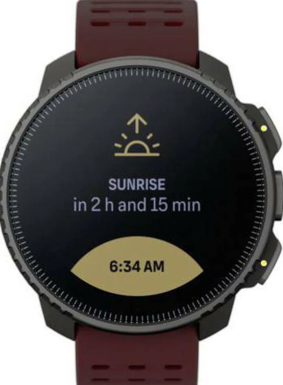 Suunto Vertical Stainless Steel Black/Ruby